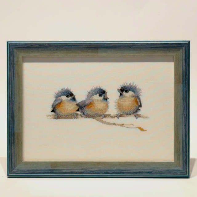 Another recent project of a very detailed Crosstitch again framed with reflection control Artglass 99uv