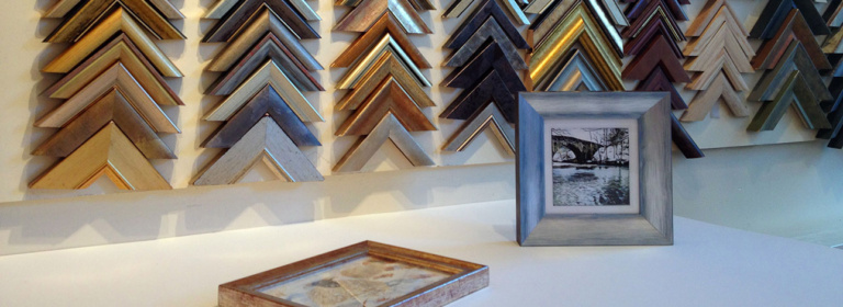 Tweed Art Picture Framing - Peebles - Chevron-Slider