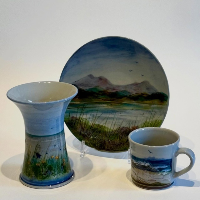 At Tweed Art we have a large selection of Highland stoneware