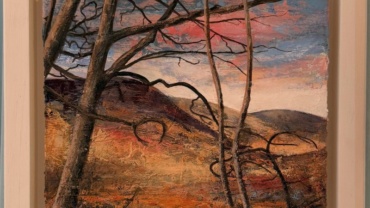 Tweed Art Artist oil Susan Mitchell